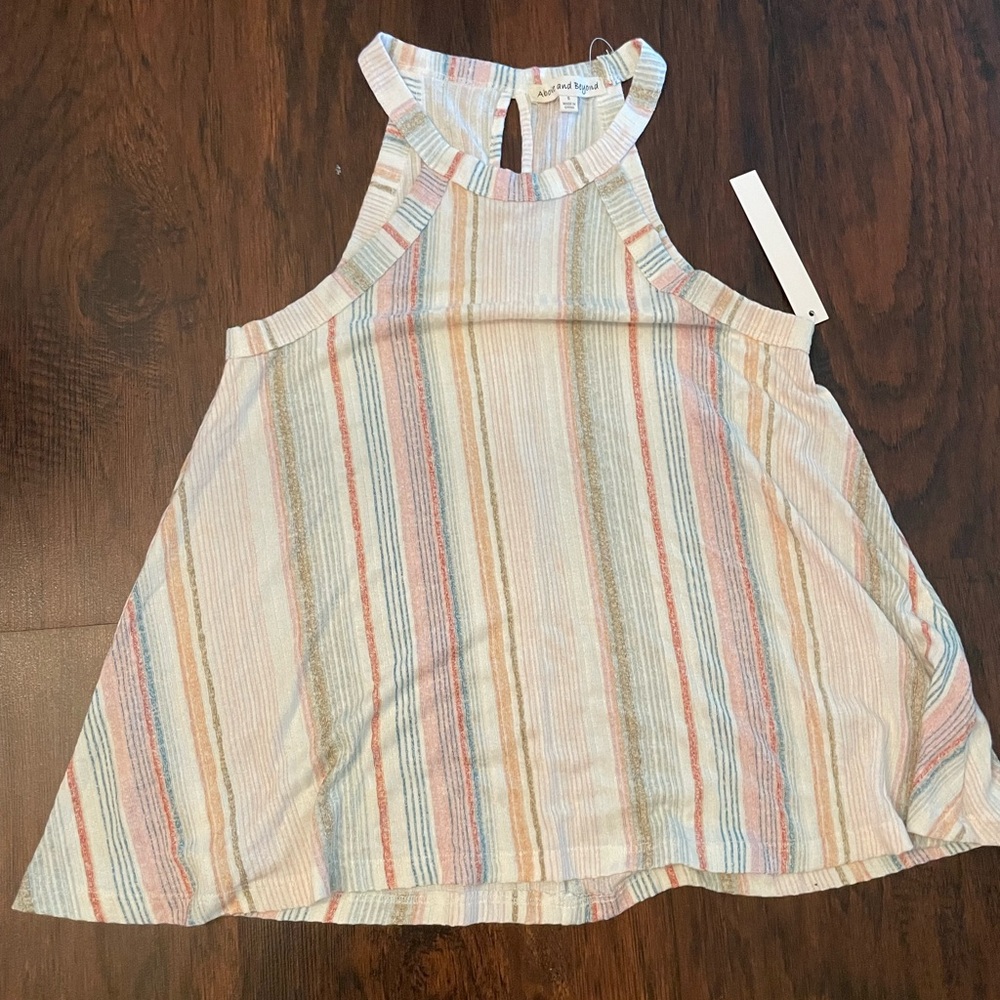 Multicolor Stripped Tank Top